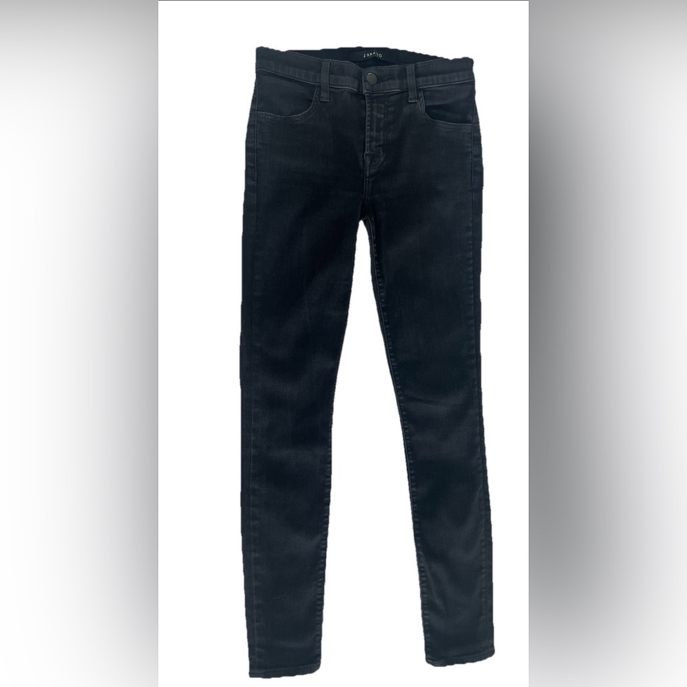 J Brand Womens 620 Fearless Super Skinny Leg Jeans Black Size 26 (0608)